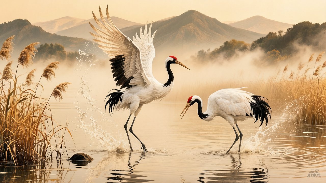 山海朝阳图